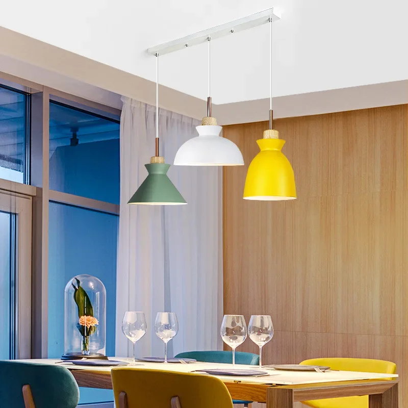 

Люстра для ресторана, скандинавский простой современный обеденный стол, лампа, роскошная лампа для столовой, бара, креативные лампы, обеденная люстра