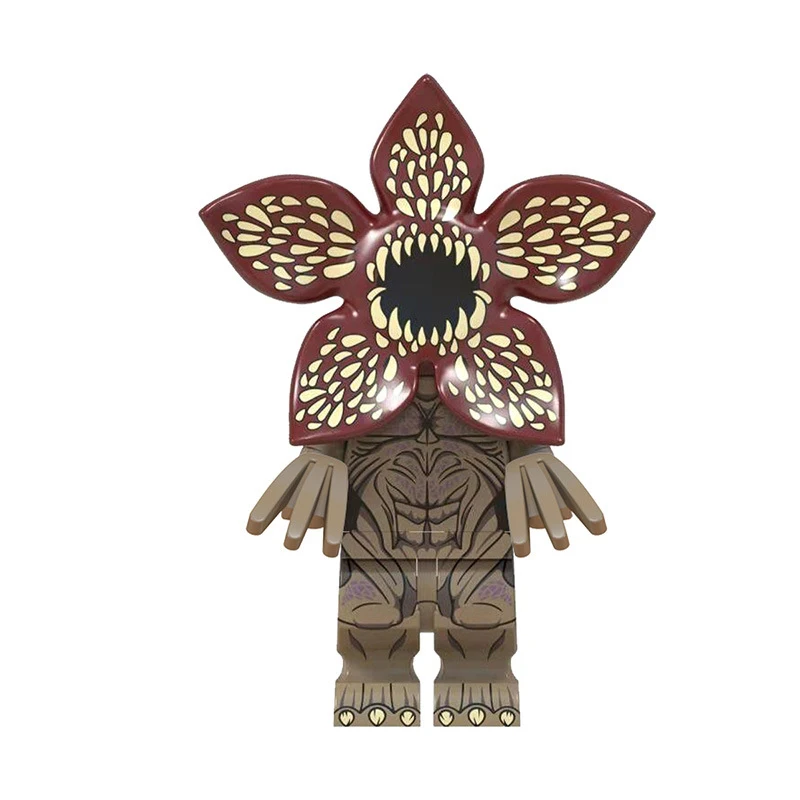 Neue Cartoon-Spielcharaktere Bausteine Lernspielzeug Niedlicher Demogorgon Kinder-Geschenke für Jungen zu Halloween – Detail 4