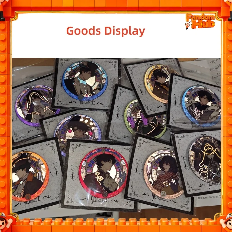 Echter Lord Of Mysteries Seer Pathway Path 9, Seer To Path 0 The Fool Klein Moretti Anime Merch Double Flash Badge Spielzeuggeschenk