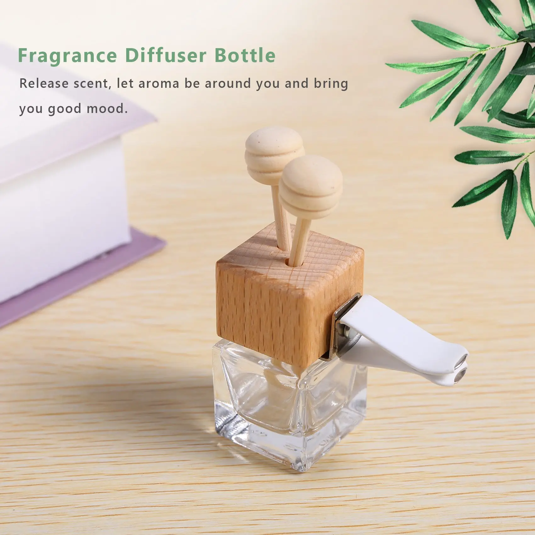 10Pcs Car Perfume Vent Clip Auto Air Outlet Perfume Bottle Remove Odor Essential Oil Diffuser Fragrance Diffuser