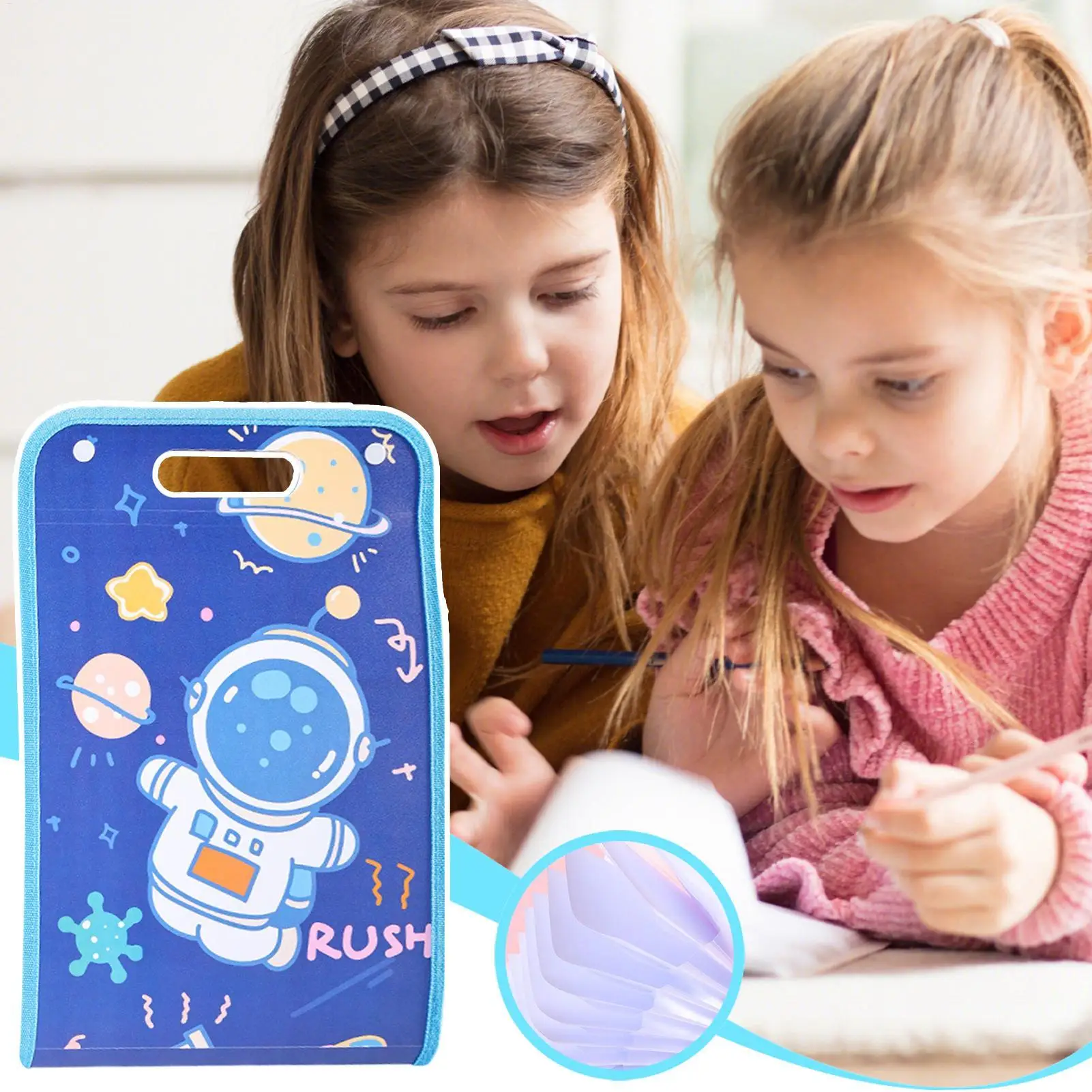 حقيبة مستندات منظم المستندات حقيبة مجلد الحقيبة آمنة قابلة لإعادة الاستخدام للمال النقدية النساء الرجال المعلم المدرسة الفصول الدراسية