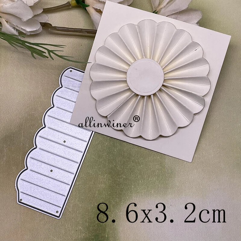 New Flower Border Teacup Metal Cutting Dies for DIY Scrapbooking Album Paper Cards Decorative Crafts Embossing Die Cuts