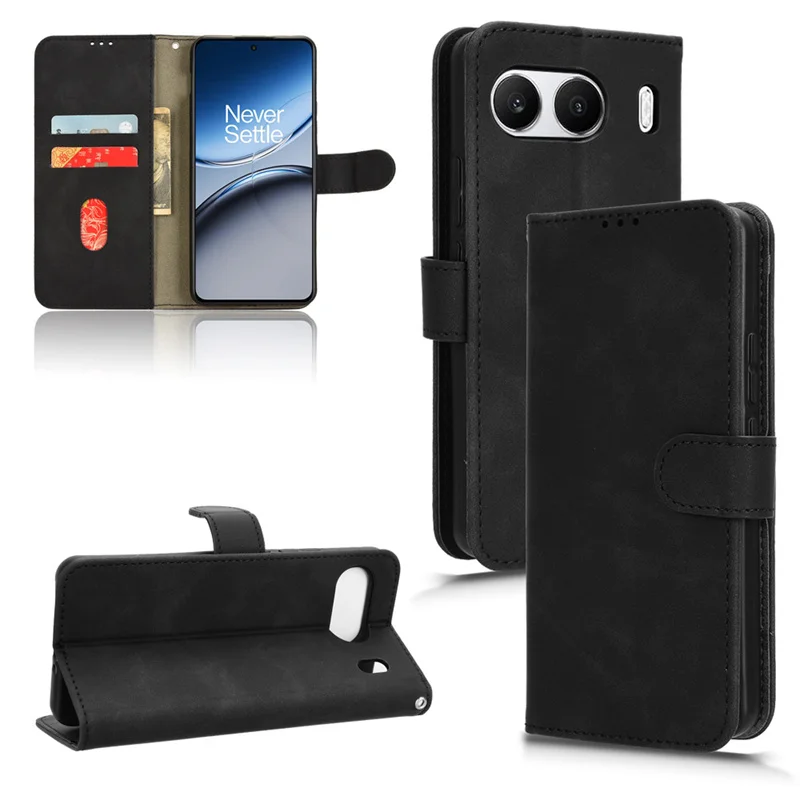 For OnePlus Nord 4 5G Cover Wallet Full Protect Mobile Phone Case For OnePlus Nord 4 5G Case Skin Feel Flip Leather Funda