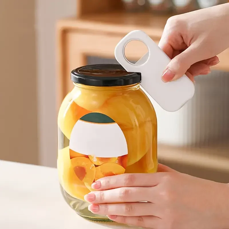 Stainless Steel 3-in-1 Magnetic Bottle And Can Opener Compact Portable Kitchen Tool for Beer Soda Beverages No Power Required