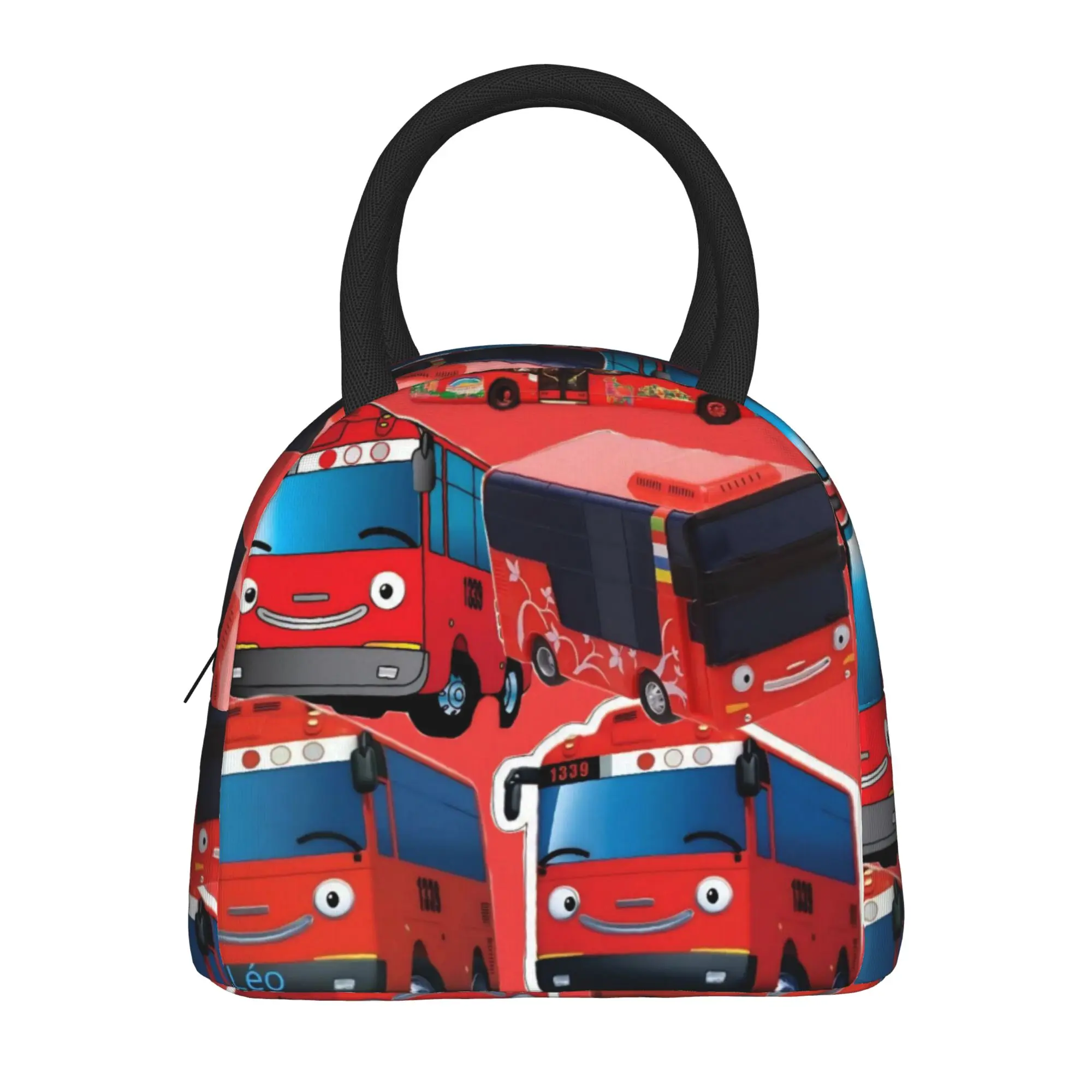 Insulated Lunch Bags Tayo The Little Bus  Merch  Storage Food Box Ins Style Cooler Thermal Bento Box For Office