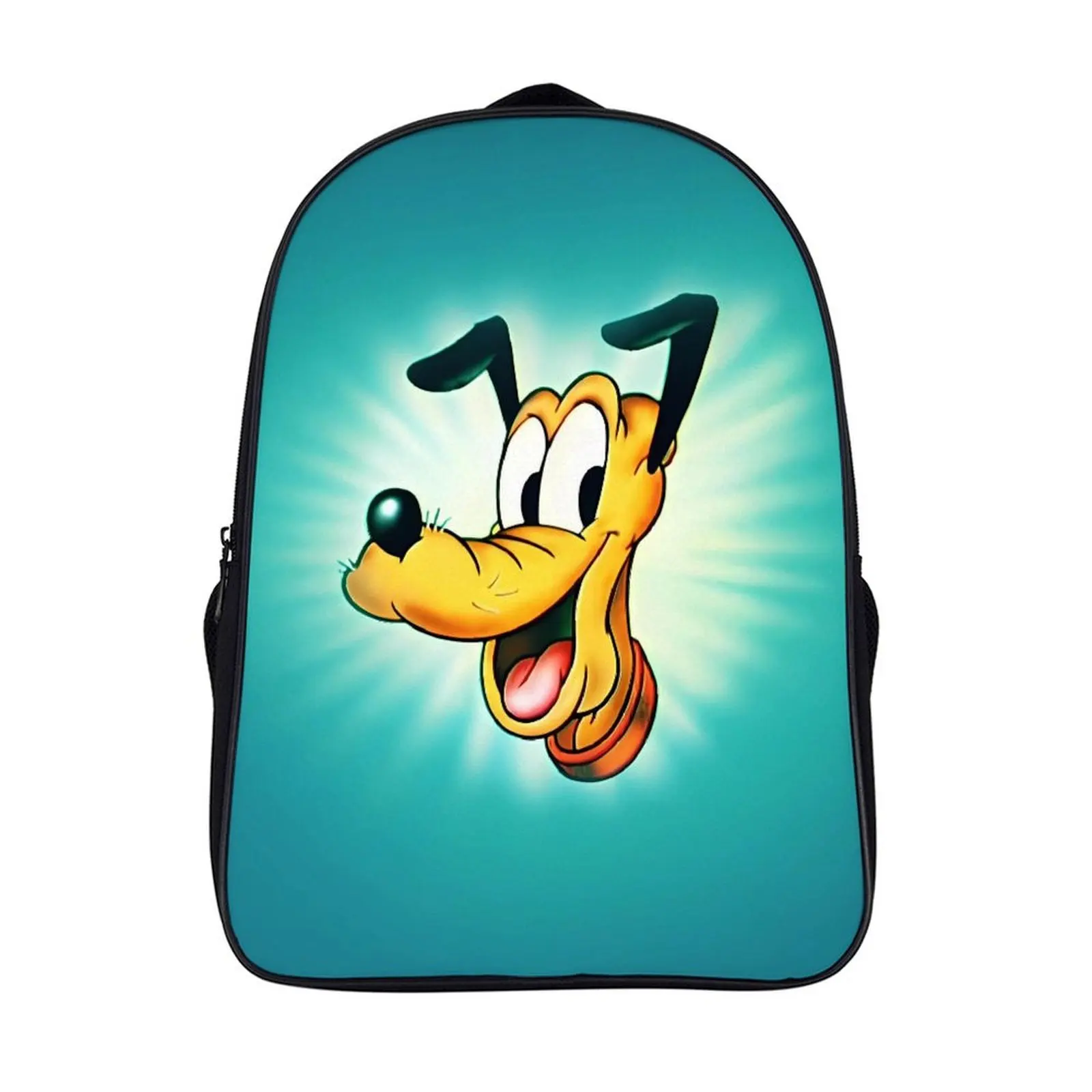 

Fashion Student's Backpack Cartoon Disney Pluto School Bag 16 Inch 2 Compartment Backpack Student Schoolbag