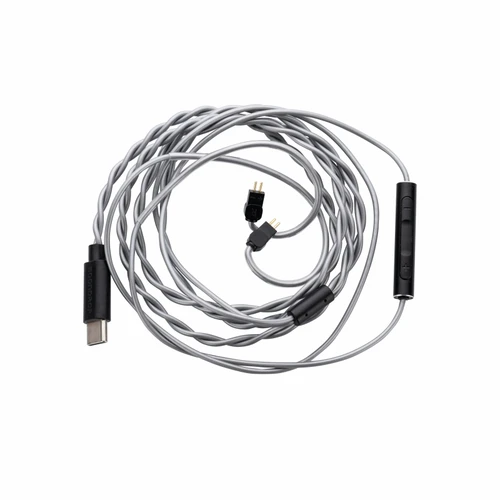 Imagen 2 del producto MOONDROP CDSP cable de auriculares nuevo en línea interactivo DSP USB-C Cable de actualización de auriculares para auriculares HiFi con cable portátil