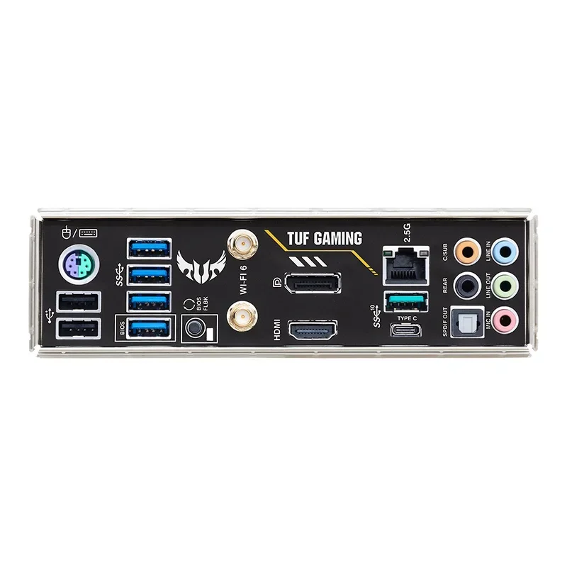 ASUS TUF GAMING B550M-PLUS WiFi II AMD B550M Ryzen AM4 Micro ATX Gaming Motherboard PCIe 4.0 Dual M.2 WiFi 6 2.5Gb Ethernet