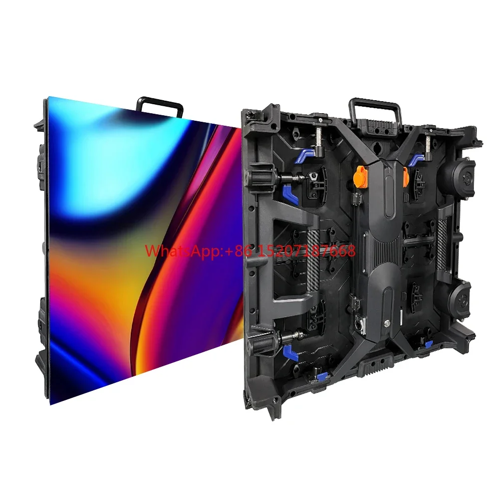 RAYBO High quality long duration time chinese P8 videos hd full color led display Rental Led Display Stage Led Wall