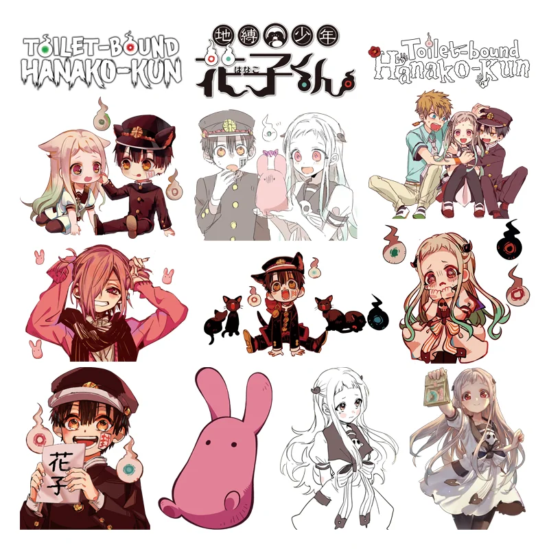 Toilet-bound Hanako-kun Patches for clothes thermo-stickers for children vinyl stickers T-shirt Decal Decor iron on transfer
