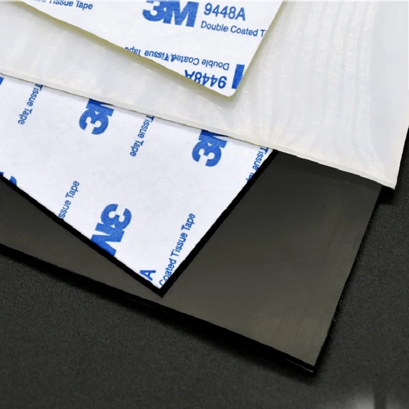 Cuscinetti in gomma siliconica antiscivolo, Pad autoadesivo, 10cm * 16cm, 3M