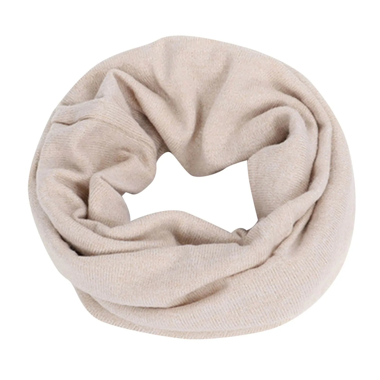 Pure Cotton Women's Scarf Winter Autumn Warm Single Layer Light Neck Warmer Outdoor Luxury Fashion Woman Scarves Scarf Ring