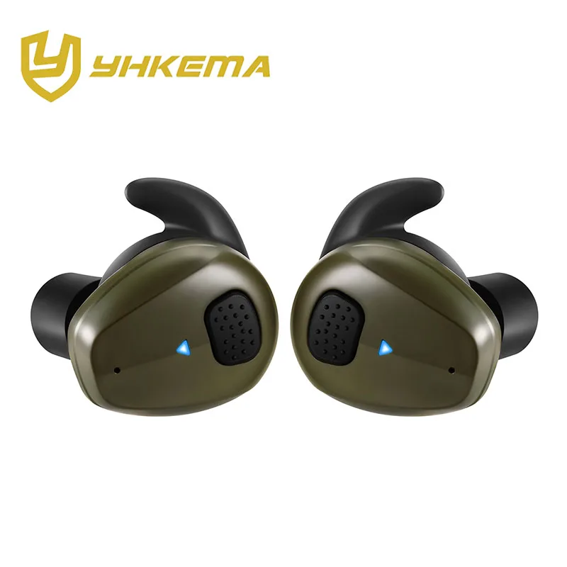 YHKEMA EB10 Tactical Bluetooth Headset Electronic Shooting Noise-Proof Earbuds/Noise-Cancelling Hearing Protection