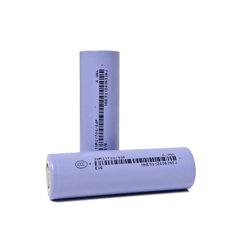 Оригинальный перезаряжаемый литий-ионный аккумулятор EVE 40P INR 21700 4000 мАч 3,6 В