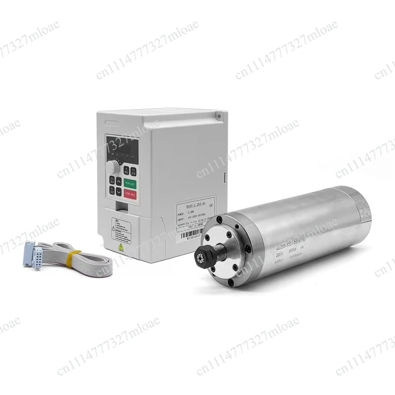 800W 110V 220V high precision numerical control wood 24000 rpm working spindle ER11 air-cooled spindle motor with inverter kit