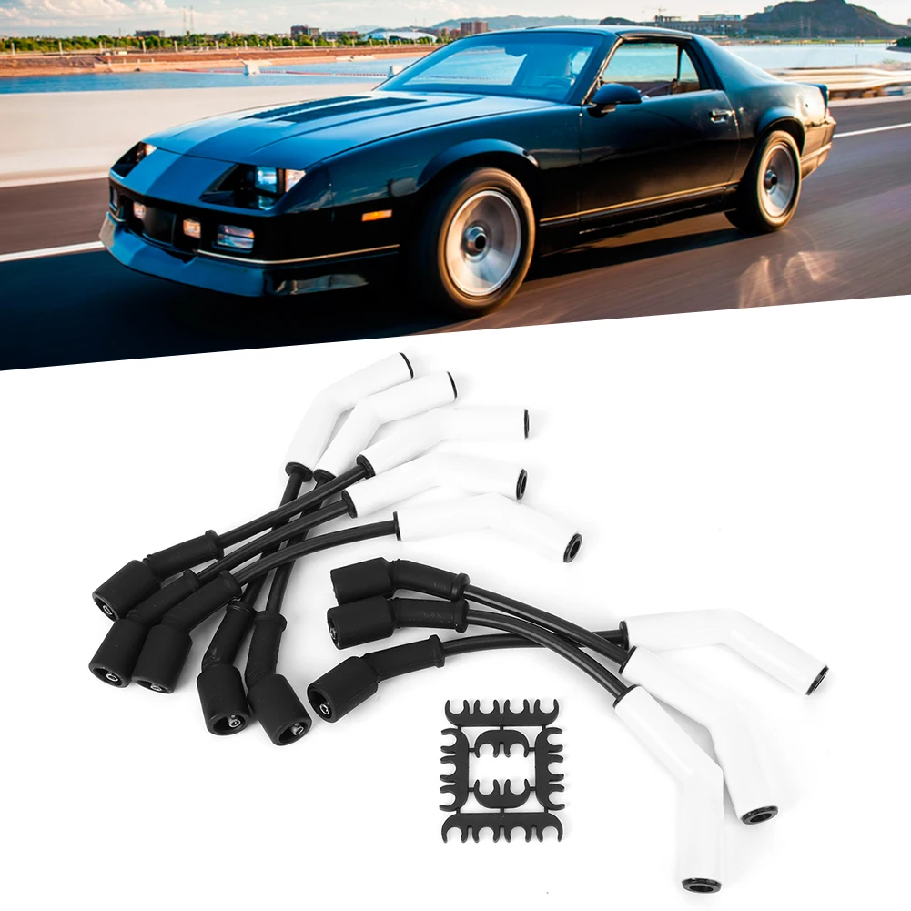 

Автомобильные провода свечи зажигания, керамические комплекты тросов зажигания для двигателей GM LS/LT для Camaro Corvette Firebird F-Body 1997-2004 гг.