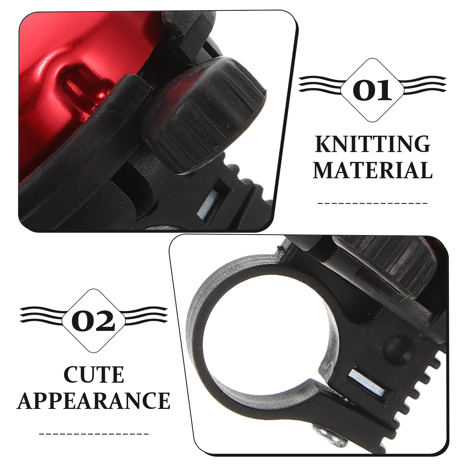 

2Pcs High-Quality Bike Bell Accessory Safe Practical Loud Sound for Children