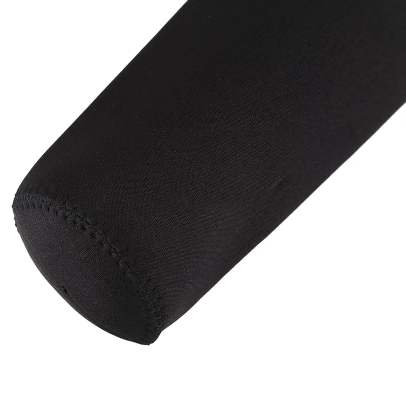 3X tazza in Neoprene isolamento termico coperchio della tazza portaborraccia 360Ml - 550Ml (550Ml nero)