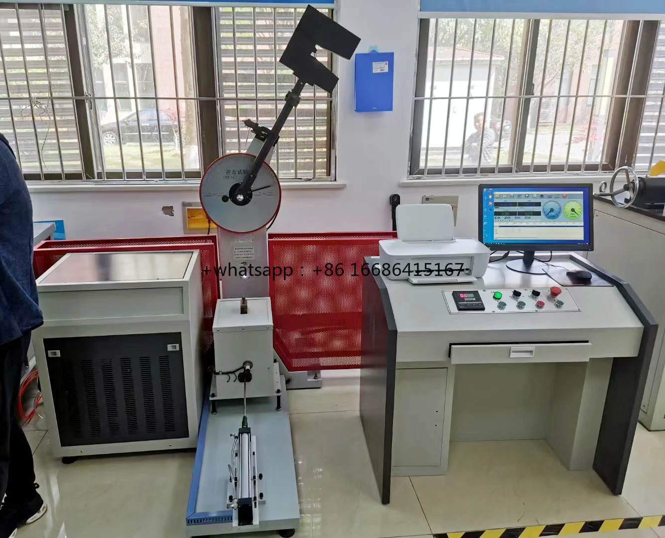 CST-50 U V 2mm Metal Impact Specimen Notch Projector Testing Equipment