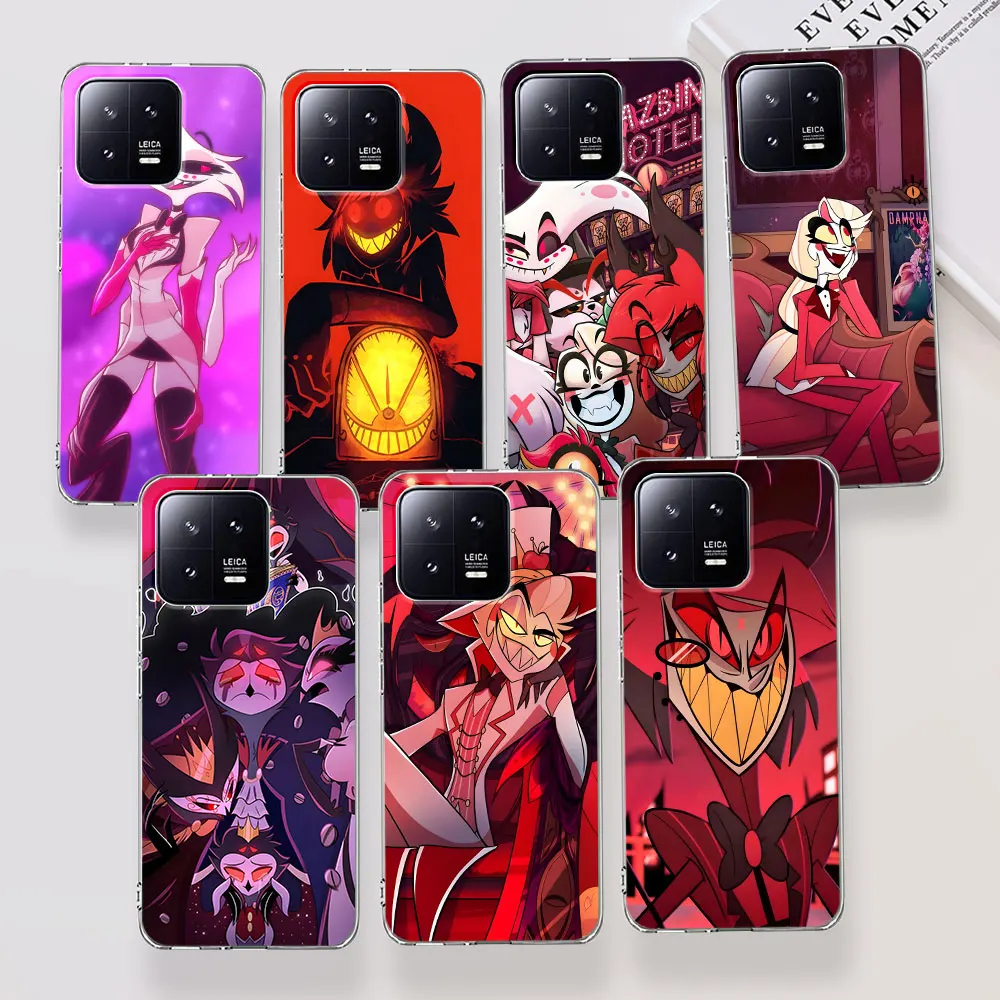 Чехол Alastor Hazbin Hotel AD для Xiaomi Mi 11 9 9T 13 12 12T 11i A2 11T 12X 10 8 10T Pro 6X A3 Lite, мягкий прозрачный чехол для телефона