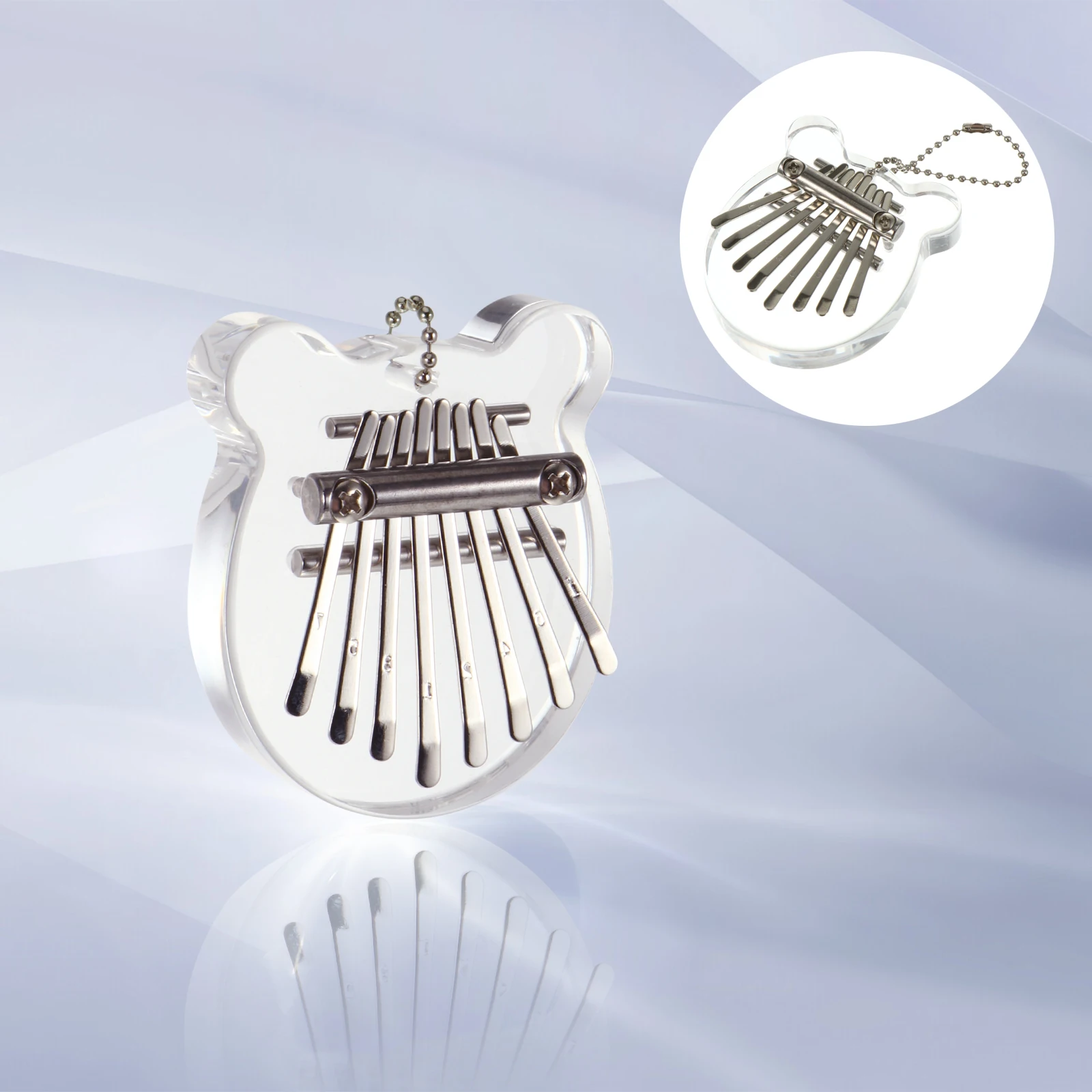 

Thumb Piano Gift for Kids Instrument Mini Kalimba Sapele Finger Key Tiny Instruments