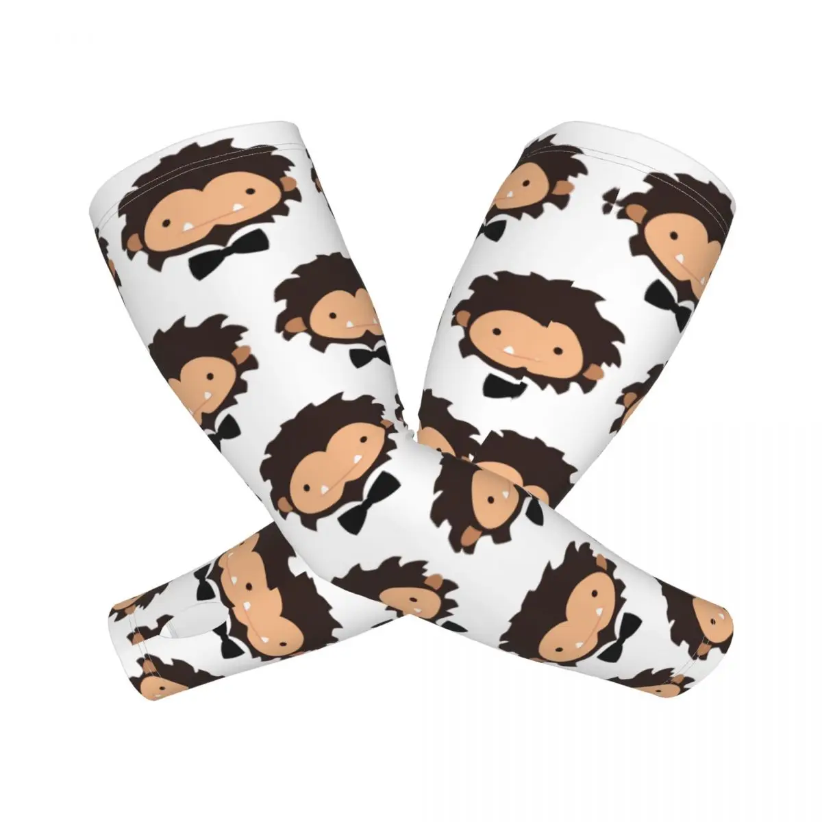 

Игровой подарок Bigfoot Sneaky Sasquatch Party, уличные рукава для рук, защита от солнца и ультрафиолета, летние ледяные шелковые велосипедные татуировки, рукава