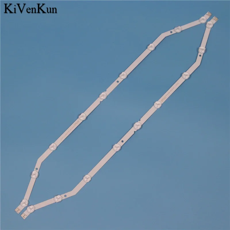 2 個ランプテレビバックライトストリップランプサムスン HG32EC470 HG32EC470GWXRU HG32EC470GWXXC HG32EC470GWXU 32 インチバーキット LED 2 バンド