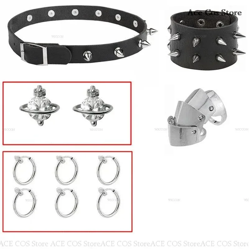 Anime Manga Nana Osaka Cosplay Costume Nana Cosplay Sock Choker Wig Women Punk Band Stage Cosplay Uniform Halloween Party Outfit