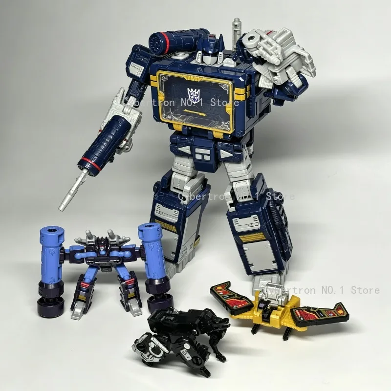 

In Stock new Deformation Robots Transformers Toys Legacy United G1 Universe Soundwave Action Model Figures Decepticon KO Gifts