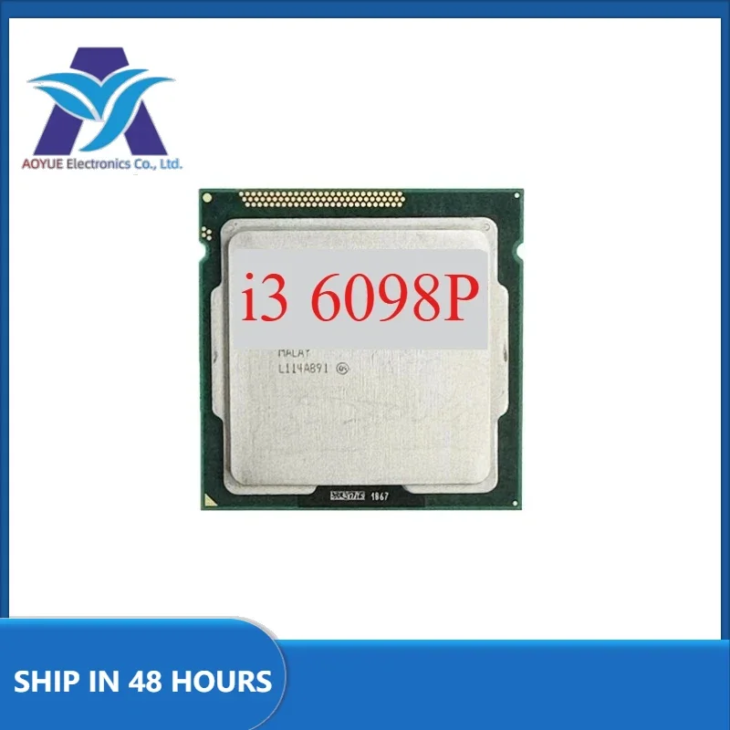1 unids/lote prueba perfecta Core I3-6098P i3 6098P 3,6 GHz procesador de CPU de cuatro núcleos y cuatro hilos 54W LGA 1151