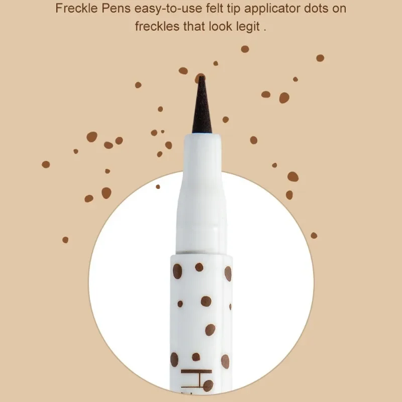 Freckle Pen Waterproof Durable Cosmetics Tool Spot Long-Lasting Waterproof Dot Spot Pen Embellishment Makeup Supply Beauty Girl