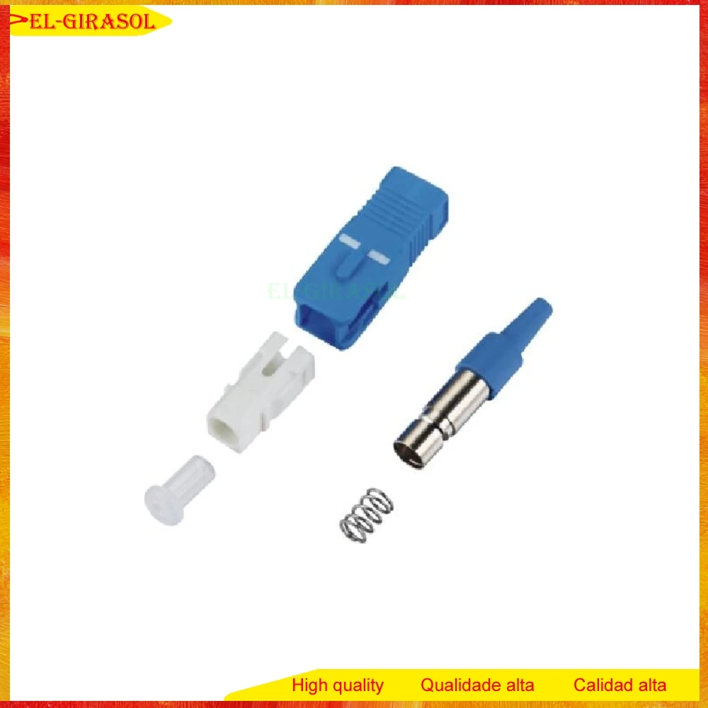 

200pc/lot Quality Warranty fiber optic SC/PC connector with ferrule 2.0mm 3.0mm 0.9mm FTTH