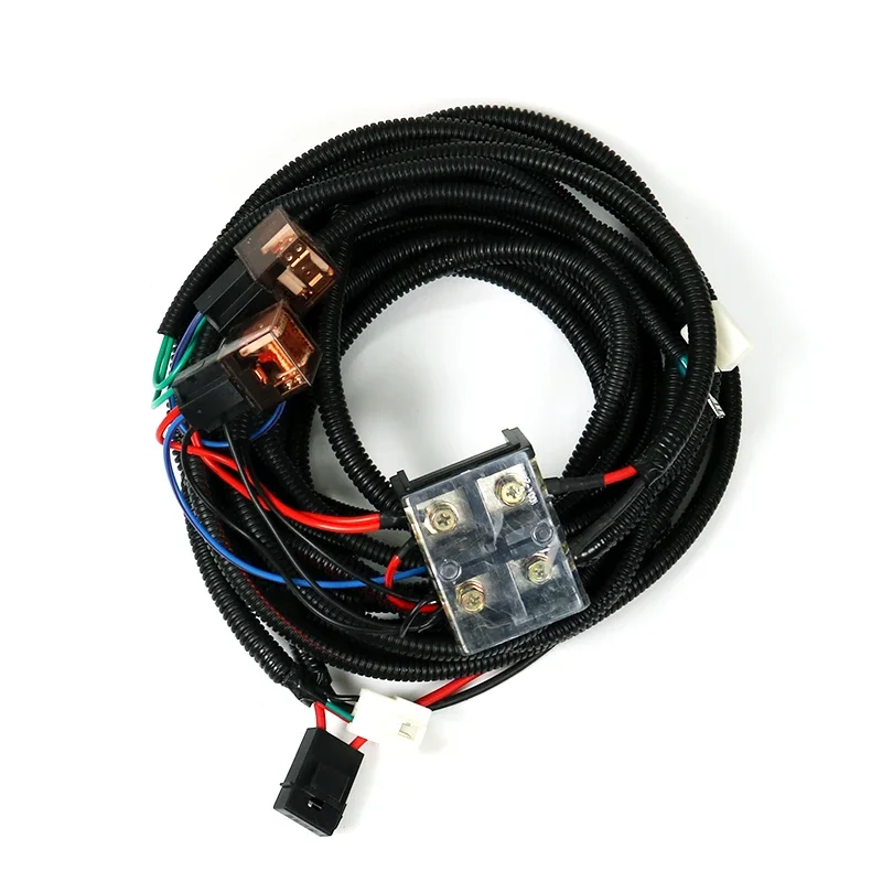 

General wiring harness, high-power relay, truck excavator, forklift loader