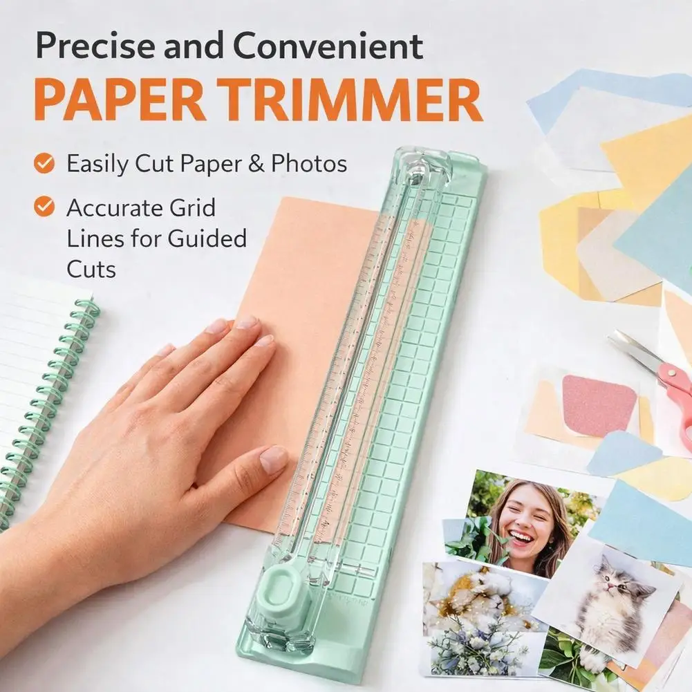 A3 Mini Paper Trimmer Paper Cutter Cutting Machine for Craft Paper Card Photo Laminated Paper Scrapbook Home Crafts Tools view 4