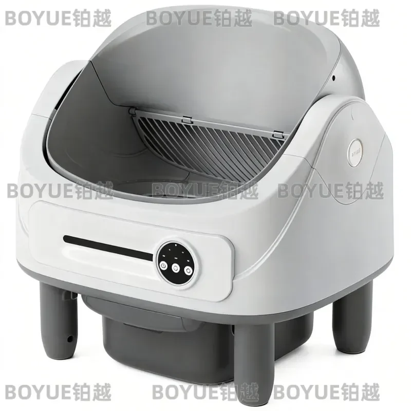Smart Cat Litter Box 11L Automatic Self Cleaning Toilet with APP Remote Control Anti Jamming Radar Sensor for Maine Coon