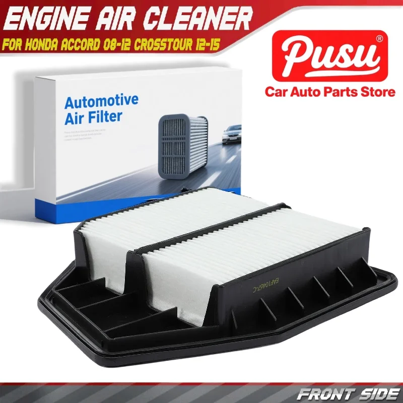 

PUSU Engine Air Filter for Honda Accord 2008-2012 Crosstour 2012-2015 2.4L Irregular 17220R40A00 17220-R40-A00