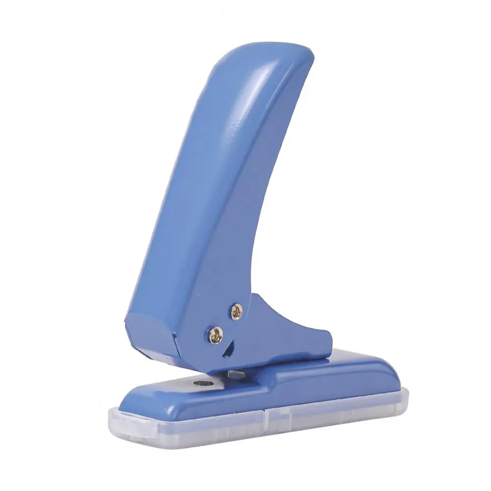 Single Hole Punch 40 Sheets Capacity Hole Puncher Adjustable Punch Position for Paper Cards Leather Precise Alignment Hole Punch
