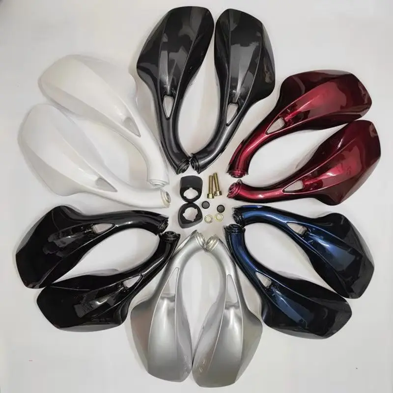 

Motorcycle Side Mirrors Set Universal for Kymco Yamaha Suzuki Sundiro Haojue Baotian 50cc-150cc Scooter 8mm Rear View Glasses