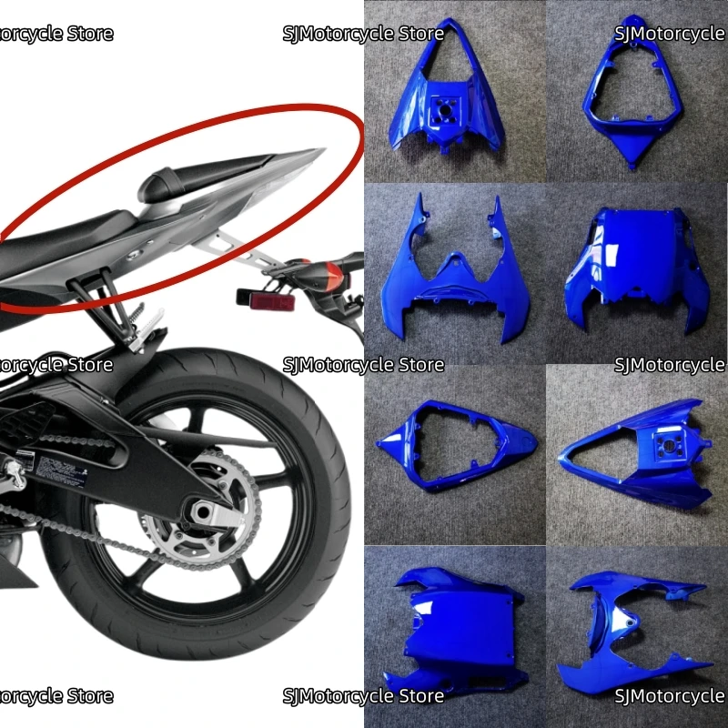 

Bright blue Motorcycle parts Rear Tail Fairing kits Parts Injection seat Cowl Fit For Yamaha YZF-R6 YZF R6 YZFR6 2008-2016