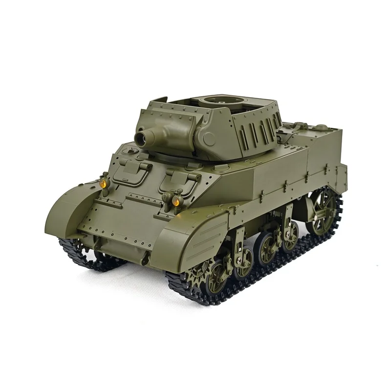 Kubuke M8 artillería autopropulsada 1:16 tanque eléctrico de Control remoto de humo a escala completa juguete de modelo militar regalo para niños