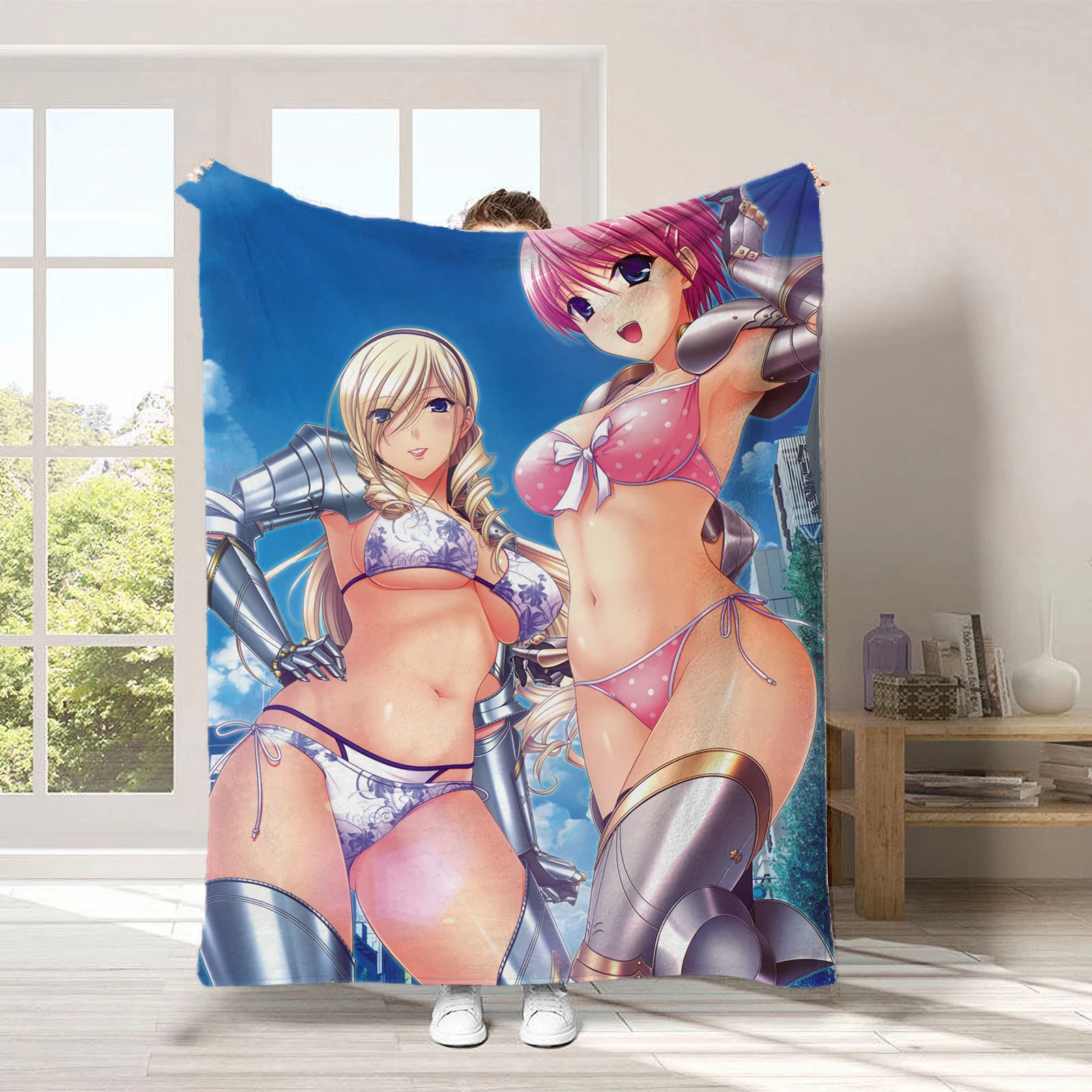 Celia Cumani Aintree Blanket 150x200cm Custom Anime Flannel Throw Cartoon Printed Sofa Cover Warm Gift for Fans