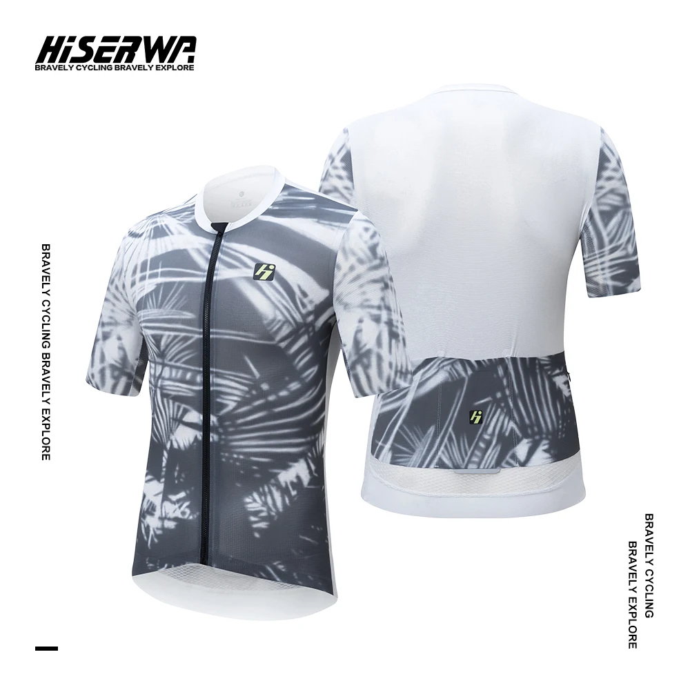 

HISERWA велосипедный трикотаж мужской велосипедный трикотаж с коротким рукавом Maillot Ciclismo Hombre Высококачественная рубашка для шоссейного велосипеда одежда для велоспорта