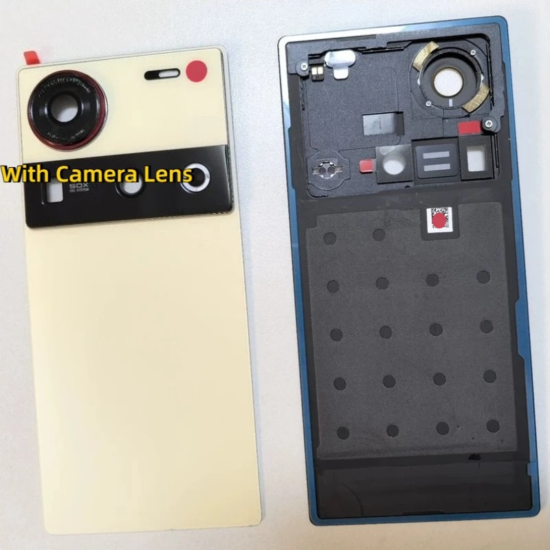 Rear Door Battery Cover Housing Case For ZTE Nubia XTE NX733J NX736J Back Cover with Camera Lens Repair Parts