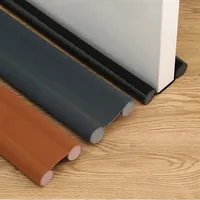 Door Bottoom Seal Strip Flexible Wind  Reduction Stopper Under Door Sealing Blocker Door Weatherstrip Sound Proof Wall Panels