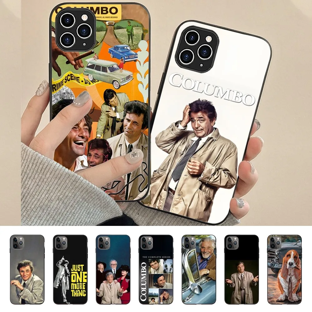 C-Columbo Phone Case For Iphone 15 11 13 14 Pro Max 7 8 Plus X Xr Xs Max Se2020 12mini Cover Case