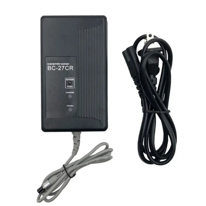 Imagem -03 - Carregador para Estações Totais Bc27cr Bt52q Bt-52qa Bateria Pinos eu Usb Plug Instrumentos de Levantamento