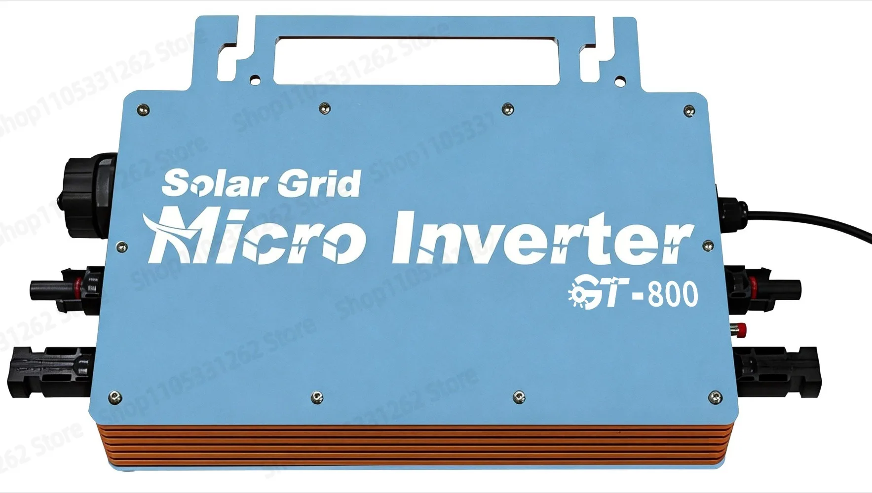 Grid Tie Micro Inverter 350W-2800W MPPT Anti-Reverse, IP66 Waterproof Plug and Play 36V Battery for Home Balcony Solar
