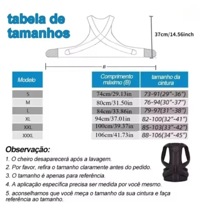 Lumbar Column Posture Corrector Vest Adjustable Reinforced Belt Back Support Strap Shoulder Spine Brace Neck Stretcher Trainer