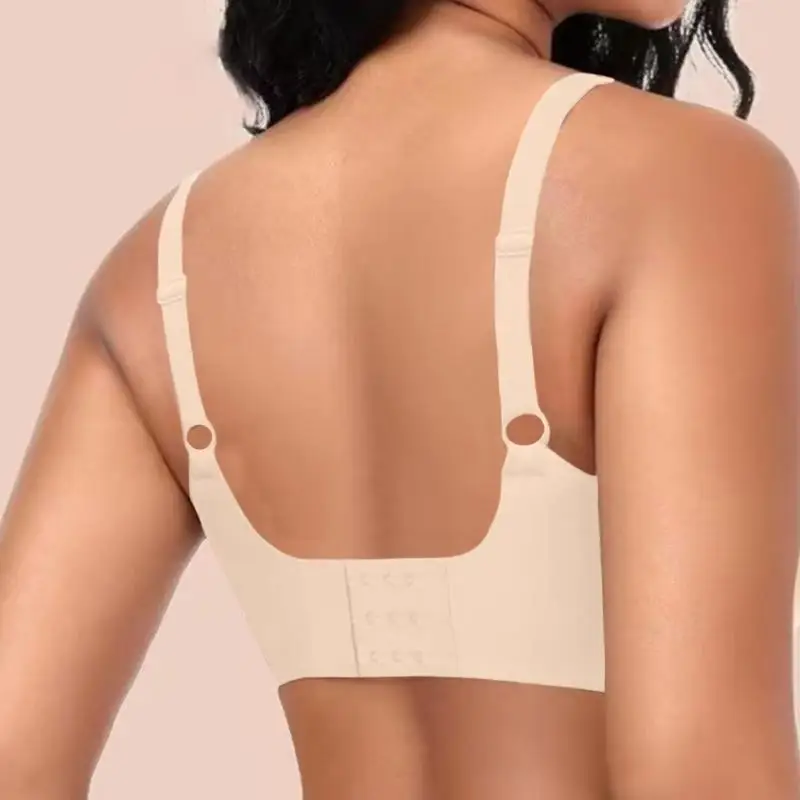 Wireless Push Up Bras for Women Full Coverage Seamless Bra Supportive Everyday Comfortable Bralette