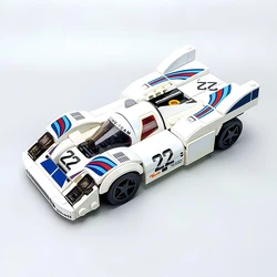 272PCS MOC-187448 1971 Le Mans Speed ​​Champion 917K Endurance Race Building Blocks  Racing Car Assembly DIY Gift Children Toys